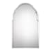Brayden - Frameless Arched Mirror - Pearl Silver