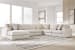 Kestrie - 6-Piece Sectional With LAF Corner Chaise - Feathered