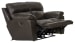 Costa - Top Grain Italian Leather Lay Flat Reclining Loveseat - Chocolate