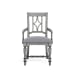 Plymouth - Upholstered Arm Dining Chair (Set of 2) - Gray