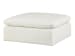 Curated - Palmer Ottoman - White