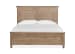Harmony Heights - King Panel Bed, 2 Nightstands And Double Drawer Dresser With Landscape Mirror - Belgium Wheat