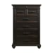 Slater - 6-Drawer Chest - Black