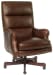 EC - Victoria Executive Swivel Tilt Chair - Dark Brown