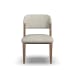 Lyra - Upholstered Barrel Chairs (Set of 2) - Pearl Silver