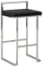 Madanere - Black / Chrome Finish - Tall UPH Stool (Set of 2)