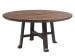 Kilimanjaro - Round Dining Table - Dark Brown / Black