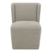 Cormac - Rolling Dining Chair - Slate Green