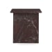 Bexly - Marble Square End Table - Red
