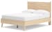 Cabinella - Tan - Full Platform Panel Bed