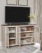 Bolanburg - White / Brown / Beige - Large TV Stand