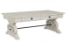 Bronwyn - Rectangular Cocktail Table With Accent Table - Alabaster