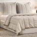 Rowen - 4 Piece King Quilt Set - Taupe