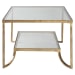 Katina - Leaf Coffee Table - Gold