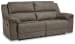 Laresview - Fossil - 3 Pc. - Reclining Sofa, Reclining Loveseat With Console, Recliner