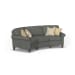 Westside - Fabric Conversation Sofa, Accent Pillows Included