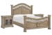 Marisol - California King Panel Bed With 2 Bachelor Chests - Fawn