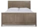 Chrestner - Gray - King Panel Bed