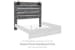 Baystorm - Gray - Queen Panel Headboard with Sconce Lights