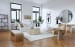 CC - Ambroise Metal Frame Club Chair - Light Brown