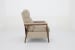 Ashland (B) - Recliner Push Thru The Arm - Cashmere-Stone