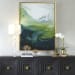 Serene Green - Framed Abstract Art