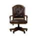 Amelia - Jr Executive Office Chair - Dark Brown