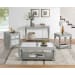 Avril - 3 Piece Occasional Table Set (Coffee Table & Two End Table) - Silver