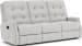 Devon - Reclining Sofa - White