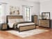 Vertani - Black - 6 Pc. - Dresser, Mirror, King Panel Bed, 2 Nightstands