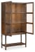 Melange - Mulholland Display Cabinet - Dark Brown