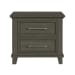 Canterbury - 2-Drawer Nightstand With USB - Gray