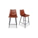 Alibi - Counter Stool (Set of 2) - Brown