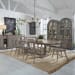 River Place - 9 Piece Trestle Table Set - Gray