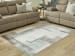 Larkport - Cream / Brown / Gray - Washable Medium Rug