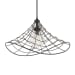 Whirlwind - 1 Light Indoor-Outdoor Pendant - Dark Bronze