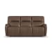 Wilson - Power Reclining Sofa With Power Headrests - Café