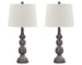 Mair - Antique Black - Poly Table Lamp (Set of 2)