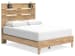Larstin - Dark Brown - 6 Pc. - Dresser, Chest, Queen Panel Platform Bed, 2 Nightstands