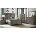Kings Court - King Bed - Gray