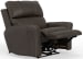 Fredda - Italian Leather Match Power Zero Gravity Recliner With Power Adjustable Headrest - Coffee