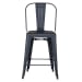 Vintage Series - Bow Back Counter Chair - Navy