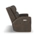 Score - Power Reclining Loveseat With Power Headrests & Lumbar - Brown