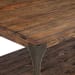 Montgomery - Industrial Reclaimed Wood Rectangular End Table - Bourbon