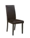 Kimonte - Dark Brown - 5 Pc. - Dining Room Table, 2 Beige Side Chairs, 2 Brown Side Chairs