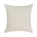 Radiant Oasis - Nubia Pillow 22' x 22' - Black/White