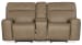 MS - Riverton Power Gliding Console Loveseat With Power Headrest/Lumbar - Brown