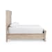 Adelaide - Eastern King Bed - Natural / Cream Wash