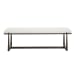 Midas - Long Bench - Black / White