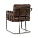 Strapling - Leather Dining Chair - Cocoa Brown